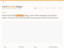 Tablet Screenshot of markberrymandesign.com